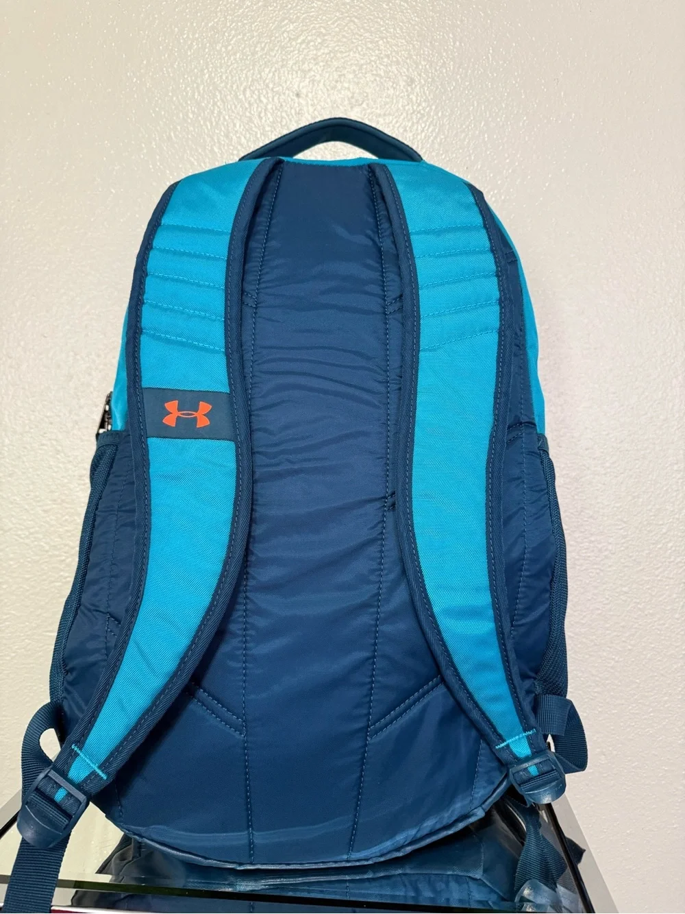 Under Armour Storm Hustle II Blue & Orange Backpack